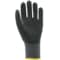 Cestus Nitrile Coated Gloves, Nitrile, Micro-Finish, Palm and Fingers, 4 Abrasion Level, Black, L 1 PR C11-L - alternate 4